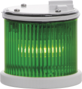 SIRENA TWS FLASHING GREEN V12/48DC GREY BASE