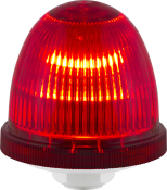 SIRENA OVOLUX FLASHING R RED V24/240AC GREY BASE