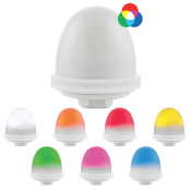 SIRENA OVOLUX LED MULTI COLOUR RGB V90/240VAC GREY BASE