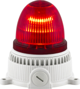 SIRENA OVOLUX FLASHING M RED V24/240AC GREY BASE