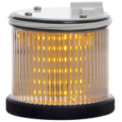 SIRENA TWS LED AMBER/YELLOW allCLEAR MULTI V110AC BLACK