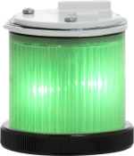 SIRENA MINITWS GREEN allCLEAR STEADY/FLASHING V240AC BLACK
