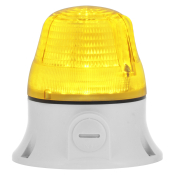 SIRENA MICROLAMP LED YELLOW V48DAC GREY BASE