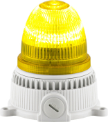 SIRENA OVOLUX LED M YELLOW V12/24DAC GREY BASE