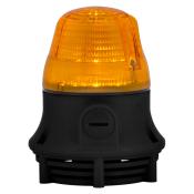 SIRENA MLAMP LED A AMBER V12/24DAC BLACK BASE
