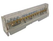 ARNOCANALI 63A 15 WAY TERMINAL BLOCK GREY