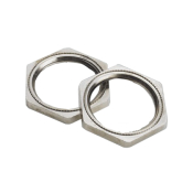 DKC GROUNDING NUT FOR M25X1.5 NICKEL BRASS  ATEK