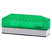 SIRENA LD 12 LINEAR LED S/F GREEN 240V AC GREY BASE