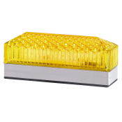 SIRENA LD 12 LINEAR LED S/F YELLOW 240V AC GREY BASE