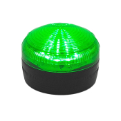 SIRENA SOS LIGHT GREEN FLASH RECHARGABLE BATTERY. MAGNETIC