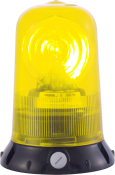 SIRENA ROTALLARM HD H1 YELLOW V24DAC BLACK BASE