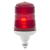 SIRENA MINIFLASH STEADY P RED V12/240DAC GREY BASE