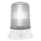 SIRENA MINIFLASH FLASHING S CLEAR V12/48DC GREY BASE