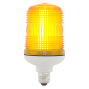 SIRENA MINIFLASH FLASHING E YELLOW V12/48DC GREY BASE