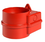 SIRENA BASE HT DOUBLE V120/240AC RED