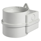 SIRENA BASE HT DOUBLE V120/240AC WHITE
