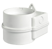 SIRENA BASE LT DOUBLE PNP V12/24DC WHITE