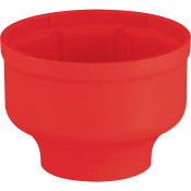 SIRENA BASE HT JR POLE V120/240AC RED