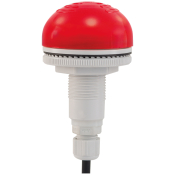 SIRENA P50 22MM SOUNDER/BEACON RED 12-24VAC/DC WIRED