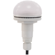 SIRENA P50 22MM SOUNDER/BEACON WHITE 12-24VAC/DC WIRED