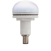 SIRENA P50 22MM LED BEACON WHITE 12-24VAC/DC M12