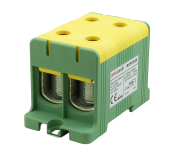 ARNOCANALI COMPACT 2 HOLE DIN TERMINAL 150MM YELLOW/GREEN