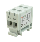 ARNOCANALI COMPACT 2 HOLE DIN TERMINAL 16MM GREY