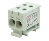 ARNOCANALI COMPACT 2 HOLE DIN TERMINAL 35MM GREY