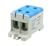 ARNOCANALI COMPACT 2 HOLE DIN TERMINAL 95MM BLUE