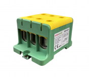 ARNOCANALI COMPACT 3 HOLE DIN TERMINAL 95MM YELLOW/GREEN