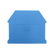 DINKLE 16MM DIN TERM END COVER BLUE
