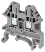 DINKLE DIN RAIL TERMINAL PHASE GREY 2.5MM