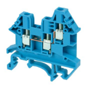 DINKLE 3W DINRAIL TERMINAL BLUE 2.5MM