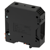 DINKLE DIN RAIL TERMINAL BLACK 95MM