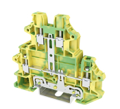 DINKLE 2+2W DIN RAIL EARTH TERMINAL 2.5MM