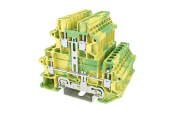 DINKLE 2+2W DIN RAIL EARTH TERMINAL 2.5MM