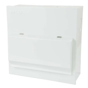 SCL 8 MODULE METAL IP40 DISTRIBUTION BOX