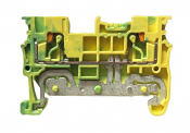 DINKLE PUSH IN SPRING CLAMP EARTH DIN TERM 1.5MM