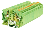 DINKLE PUSH IN SPRING CLAMP EARTH DIN TERM 16MM