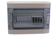 PLASTIC ENCLOSED 3PH+N TYPE 1 SPD 230/400V 50KA + FUSE HOLDER & FUSES