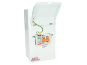 ENCLOSED 1PH SPD 230/400V 40KA + 2P 100A MAIN SWITCH
