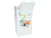 ENCLOSED 1PH SPD 230/400V 15KA + 1P 32A MCB + 100A 2P MAIN SW