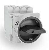 TELERGON F1 SWITCH DISCONNECTOR 32A 1500VDC DOOR MOUTING GREY/BLACK PADLOCKABLE HANDLE