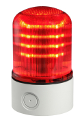 FLR LED MODULE RED 120-240ACDC WITH GREY DEEP BASE