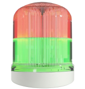 FSLR LED RGB MULTI-COLOUR MULTI SEGMENT BEACON 12-24ACDC WITH GREY SHALLOW BASE FSLR LED RGB MULTI-COLOUR MULTI SEGMENT BEACON 12-24ACDC WITH GREY SHALLOW BASE