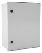 GRP IP66 ENCLOSURE 500x400x200 WITH METAL BACK PLATE