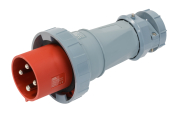 SCL 415V 125A RED INDUSTRIAL PLUG 4 PIN IP67