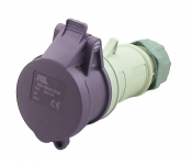 SCL 20V 16A VIOLET INDUSTRIAL CONNECTOR 2 PIN IP44
