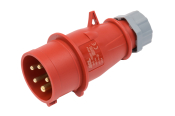SCL 415V 16A RED INDUSTRIAL PLUG 5 PIN IP44