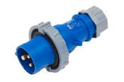 SCL 240V 32A BLUE INDUSTRIAL PLUG 3 PIN IP67